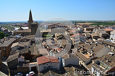 Olite Medieval Castle Navarra Spain Stock Photo