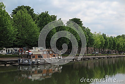 Picturesque canal Editorial Stock Photo