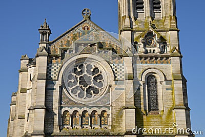 Picturesque city of Briare in Loiret Stock Photo