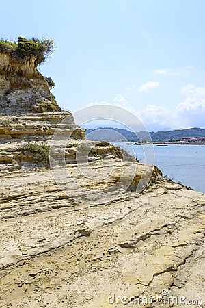 The picturesque cliffs Stock Photo