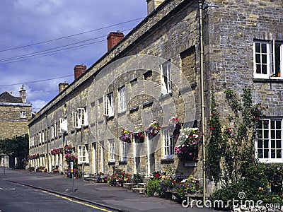 Picturesque Cotswolds - Cirencester Stock Photo