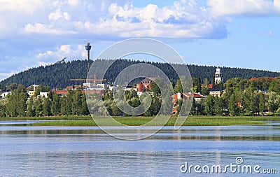 Finland, Savonia/Kuopio: Cityscape Stock Photo