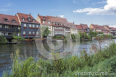 Picturesque houses in Bamberg, Germany Stock Photo