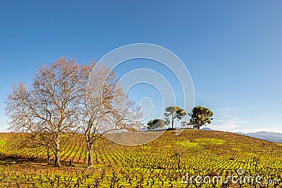 Camino de Santiago - Villafranca del Bierzo, Spain Stock Photo