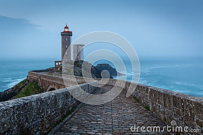 Le Petit Minou lighthouse, Bretagne, France Stock Photo