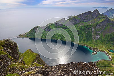Picturesque Norway landscape Stock Photo