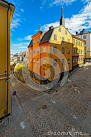 Stockholm Buildings and Architecture Stock Photo