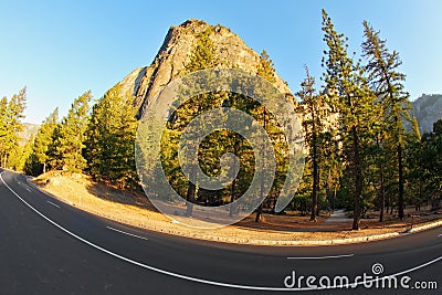 Picturesque site in national park. Stock Photo