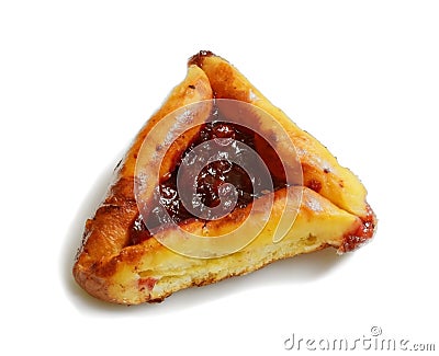 Pie with cranberries Stock Photo