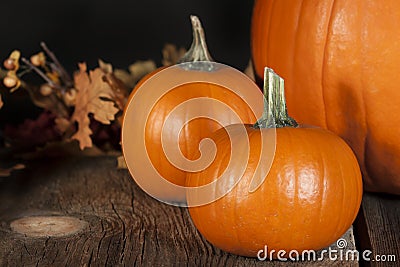 Pie Pumpkins Stock Photo