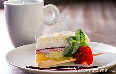 Piece of cake Stock Photo