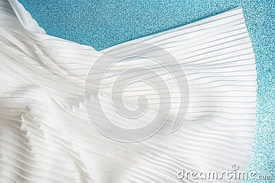 Piece of cloth for further garment making Stock Photo