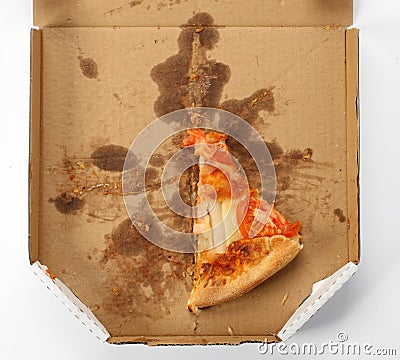 Piece of pizza Stock Photo