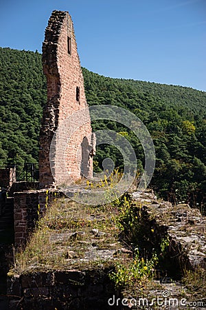 Part of old architecture Editorial Stock Photo