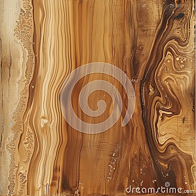 Pieces of Cut Wood Stock Photo