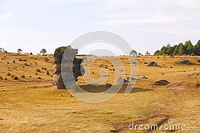 Piedras encimadas valley in zacatlan, puebla XXXII Stock Photo