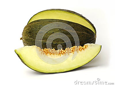 Piel de sapo melon Stock Photo