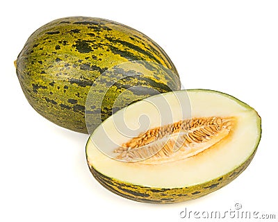 Piel de sapo melon Stock Photo