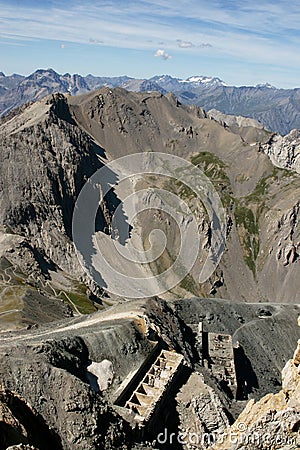 Piemont mountaine, Italy Stock Photo