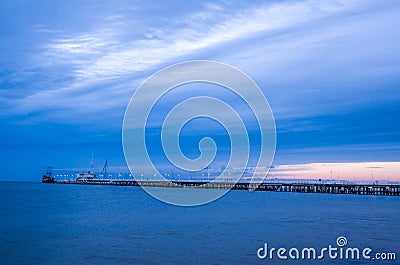 Pier Stock Photo