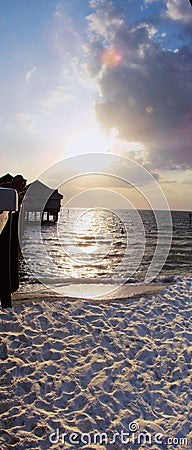 Pier at Clearwater Beach Stock Photo