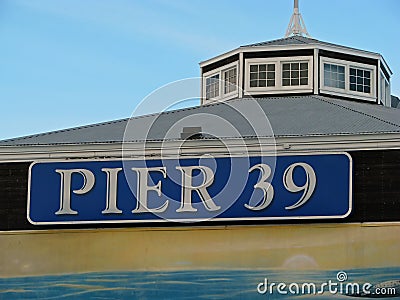 Pier 39 in San Francisco Stock Photo