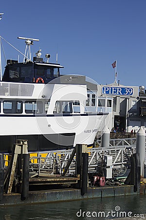 Pier 39 in San Francisco, California Stock Photo