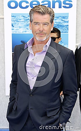 Pierce Brosnan Editorial Stock Photo