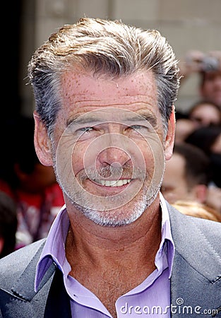 Pierce Brosnan Editorial Stock Photo