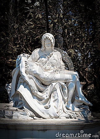 Pieta statue Stock Photo