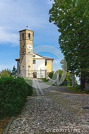 Pieve di San Lorenzo (UD Editorial Stock Photo