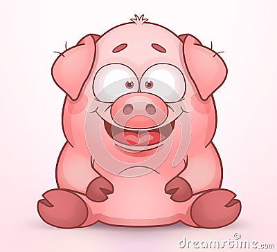 Pig Vector Illustration