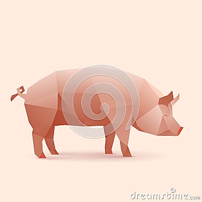 Pig Vector Illustration