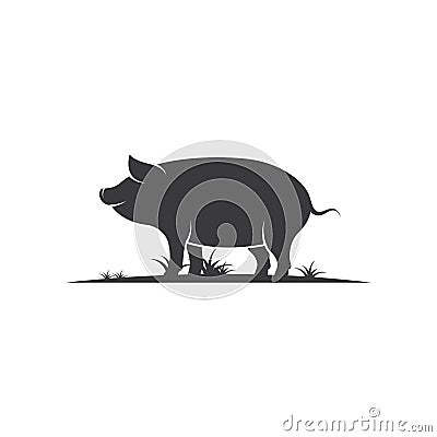 pig vector icon illustration design Vector Illustration