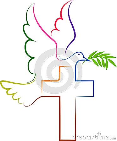 Pigeon logo Vector Illustration