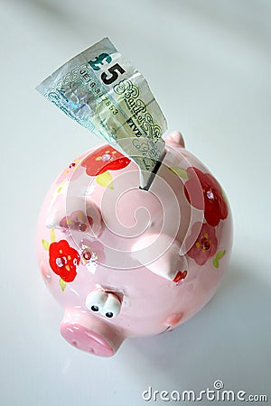 Piggy Bank Editorial Stock Photo