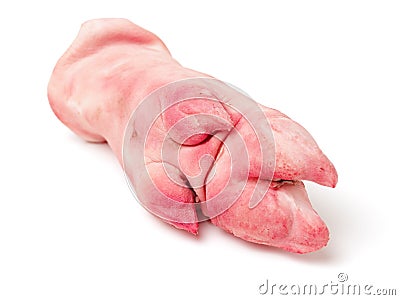 Pigs, feet. Fresh, gourmet. Stock Photo