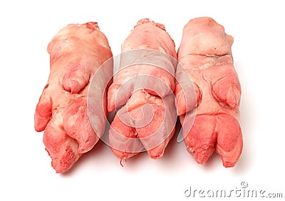 Pigs, feet Stock Photo