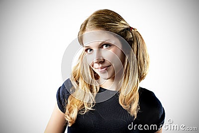 Pigtails Stock Photo