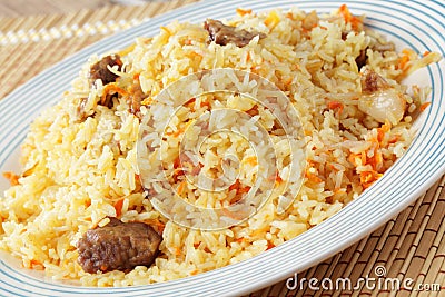 Pilaf Stock Photo