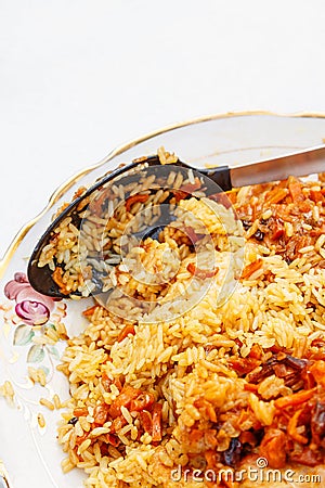 Pilaf Stock Photo