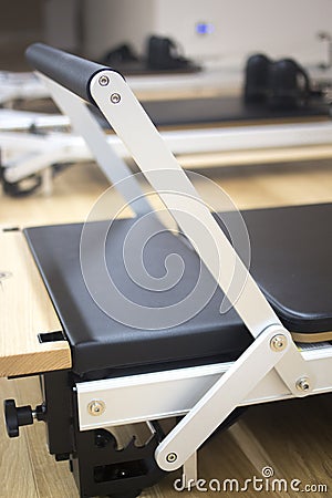 Pilates machine gym studio Stock Photo