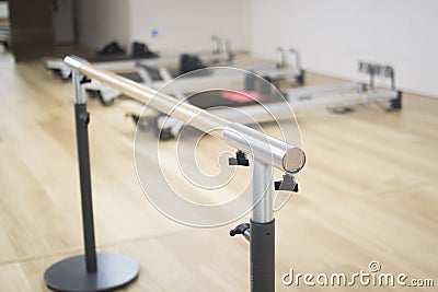 Pilates machine gym studio Stock Photo