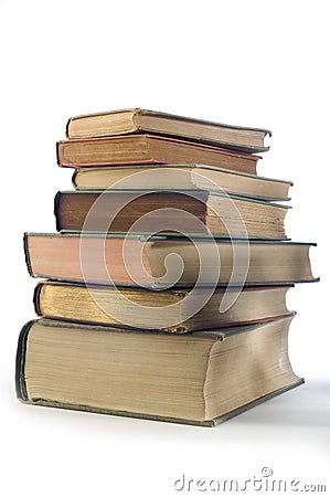 Pile of books Stock Photo