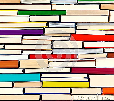Pile of books Stock Photo