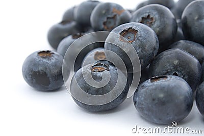 A pile of fresch blueberries Stock Photo