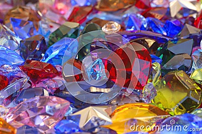 Pile Of Gems Royalty Free Stock Image - Image: 1694836