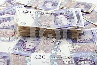 Pile of money Editorial Stock Photo