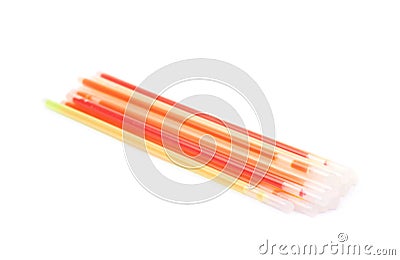 Pile of party glow sticks Stock Photo