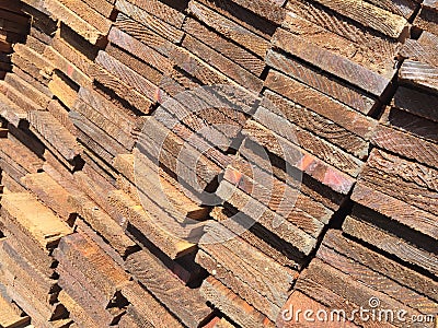 A pile of ply wood background Stock Photo